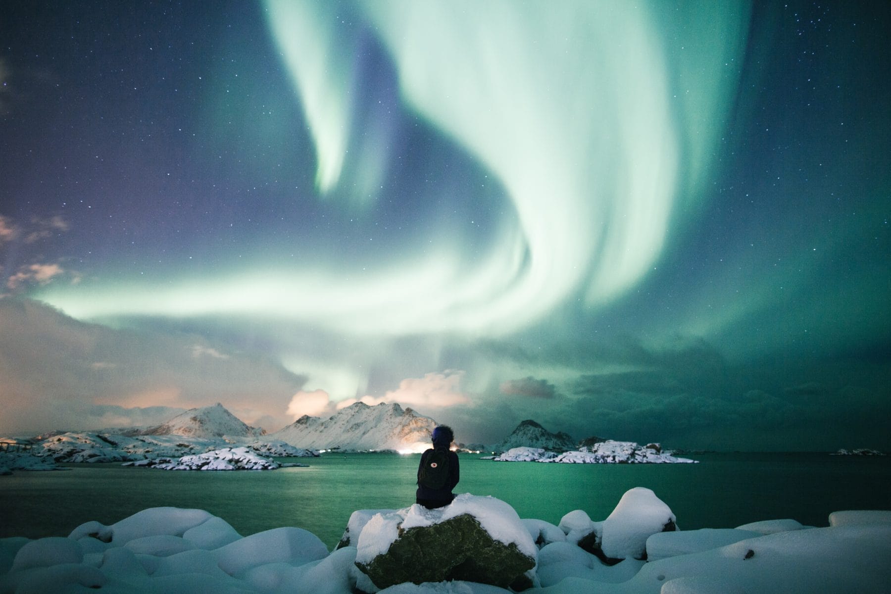 Northern Lights Lofoten - Aurora Borealis | Hattvika Lodge