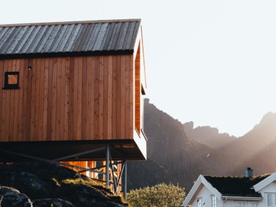 Hattvika Hillside cabins in the Lofoten islands