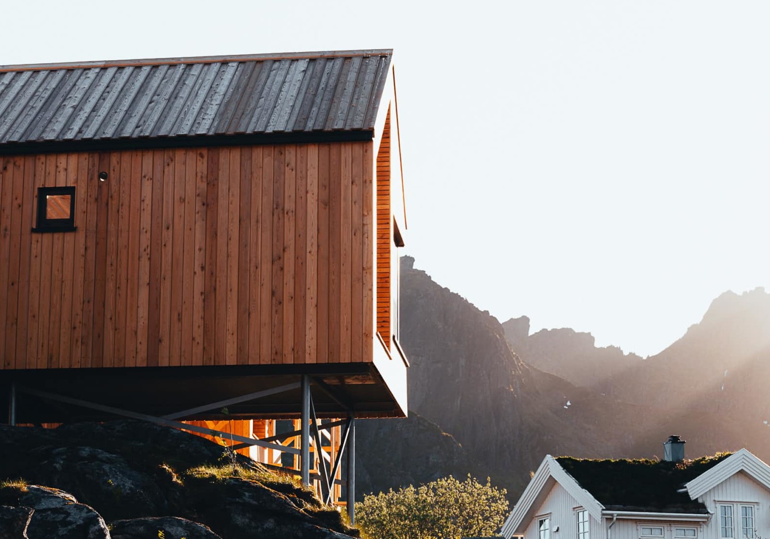 Hattvika Hillside cabins in the Lofoten islands