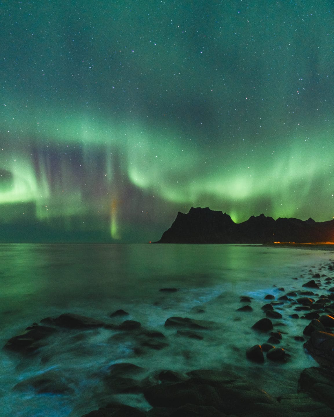 Northern Lights Lofoten - Aurora Borealis | Hattvika Lodge