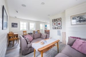 Accommodation rental in fisherman cottages at Ballstad