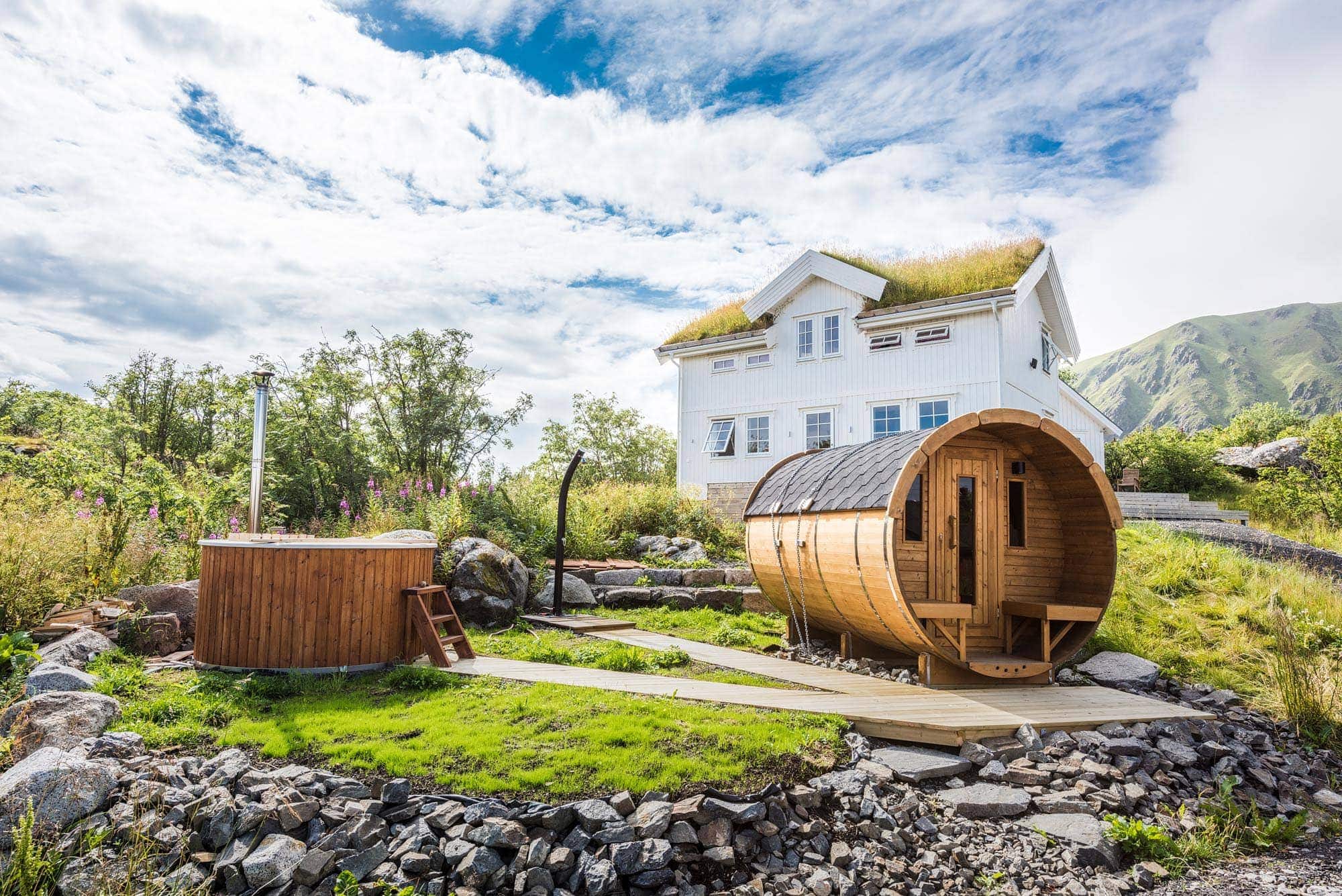 Hattvika Lodge in the Lofoten islands