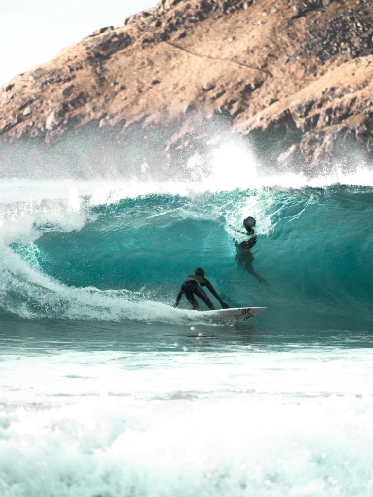 Surf at Unstad Arctic Surf