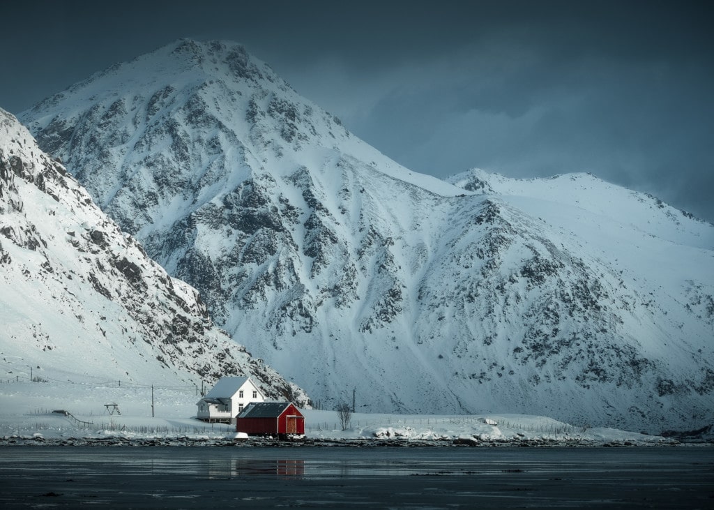 Fisherboat in the Lofoten islands