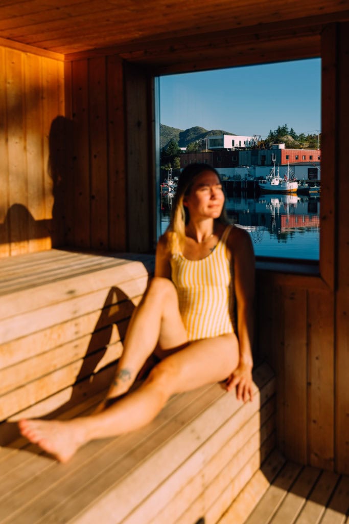 Hattvika Lodge Photo Up Norway Aron Klein 49 sauna 1