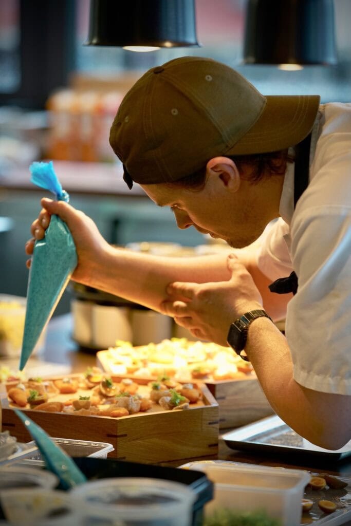 fangst head chef plating